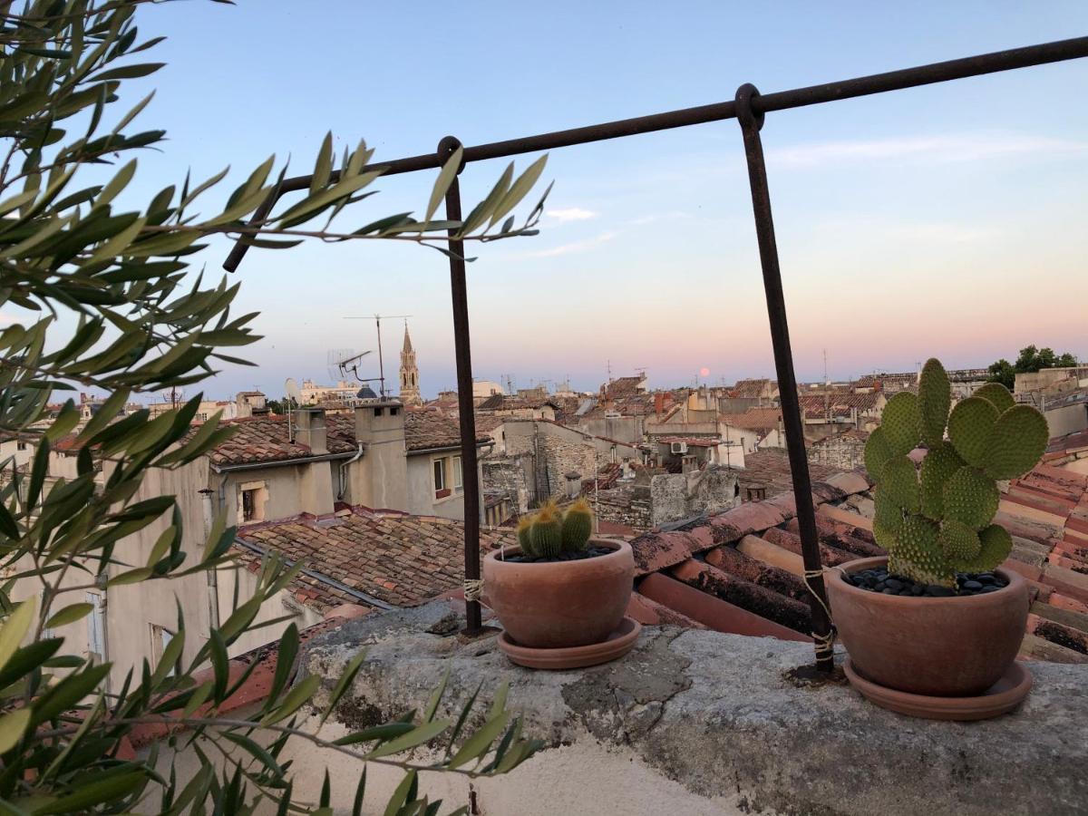 Appartement Avec Terrasse Panoramique Au Coeur De ニーム エクステリア 写真